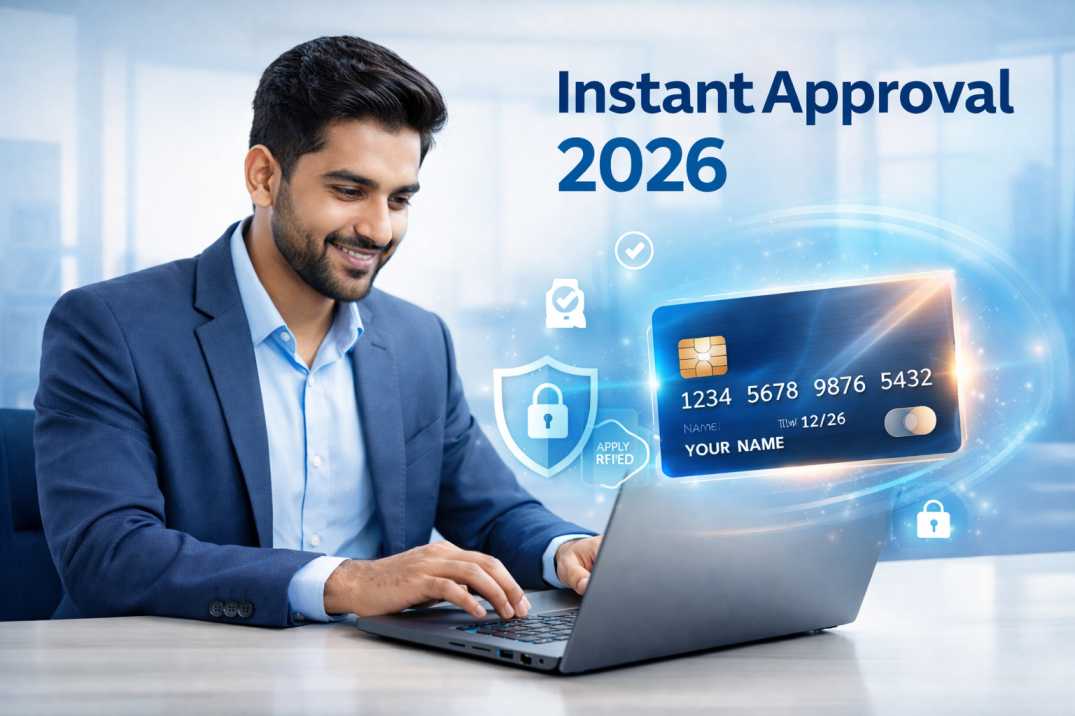 Apply for Credit Card Online in India – Instant Approval (2026 Guide)